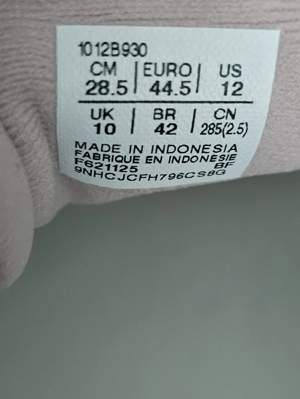 ASICS Women SIZE 12 - PEARL Pink GEL PULSE